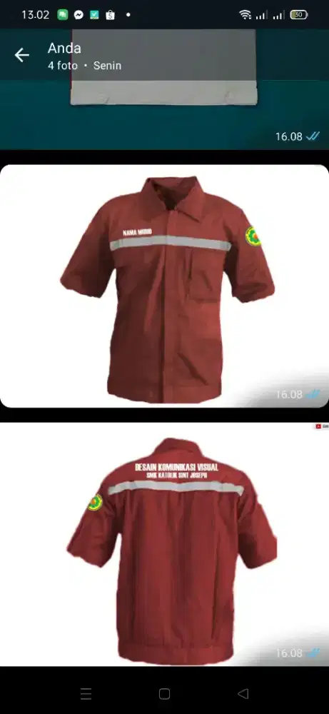 Terima Jahit Seragam