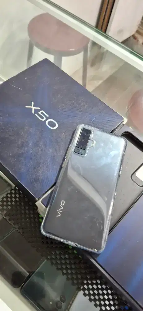 Vivo x50 ram 8/128 lengkap