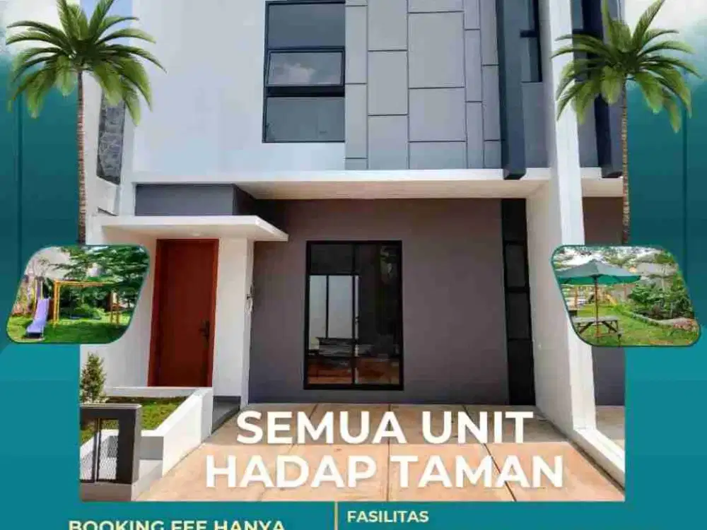 Rumah Dijual Nego KPR Strategis Cluster Serua Ciputat