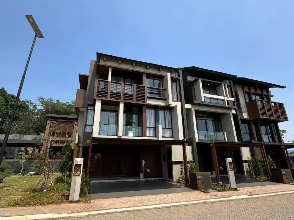 RUMAH BARU 3 LANTAI KONSEP JEPANG CLUSTER WYNYARD HIERA BSD CITY LIMITED UNIT
