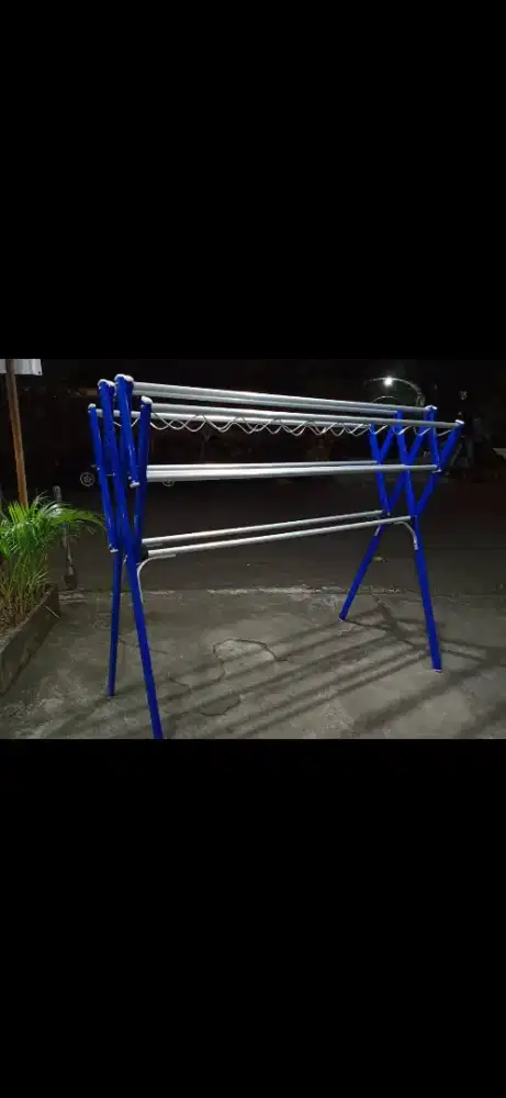 Jemuran jumbo bahan full alumunium 180*75*165cm