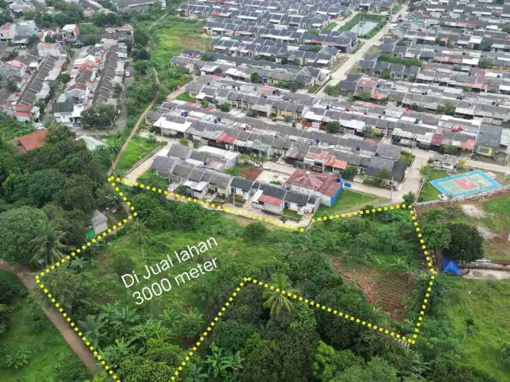 Di Jual Lahan Tanah 3000 meter