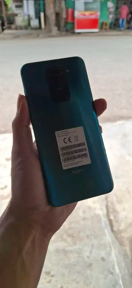 Redmi note 9 ram 6/128 lengkap