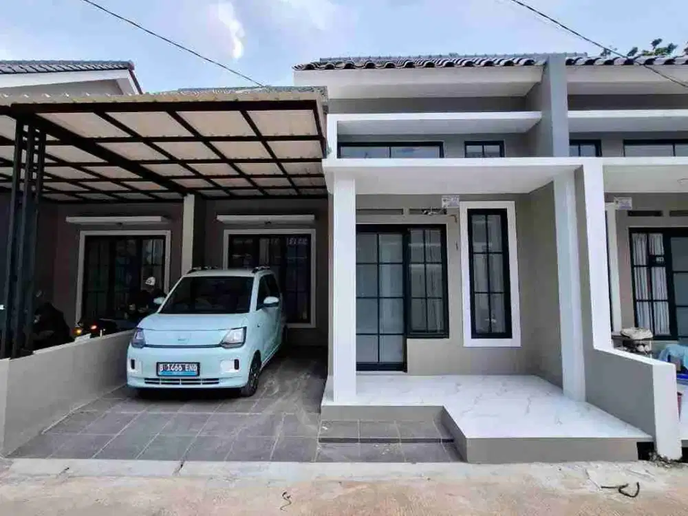 Rumah modern minimalis harga murah KPR dan Cash