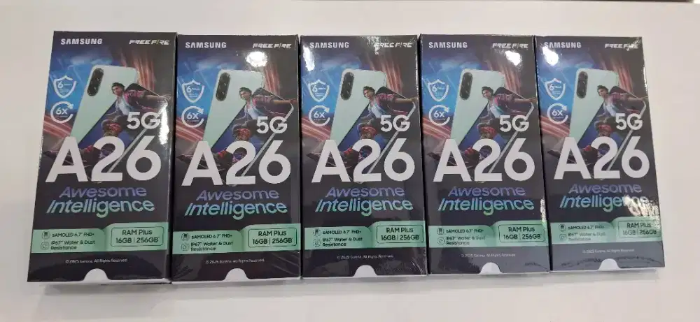 Samsung A26 8/256 New Free TA 25w