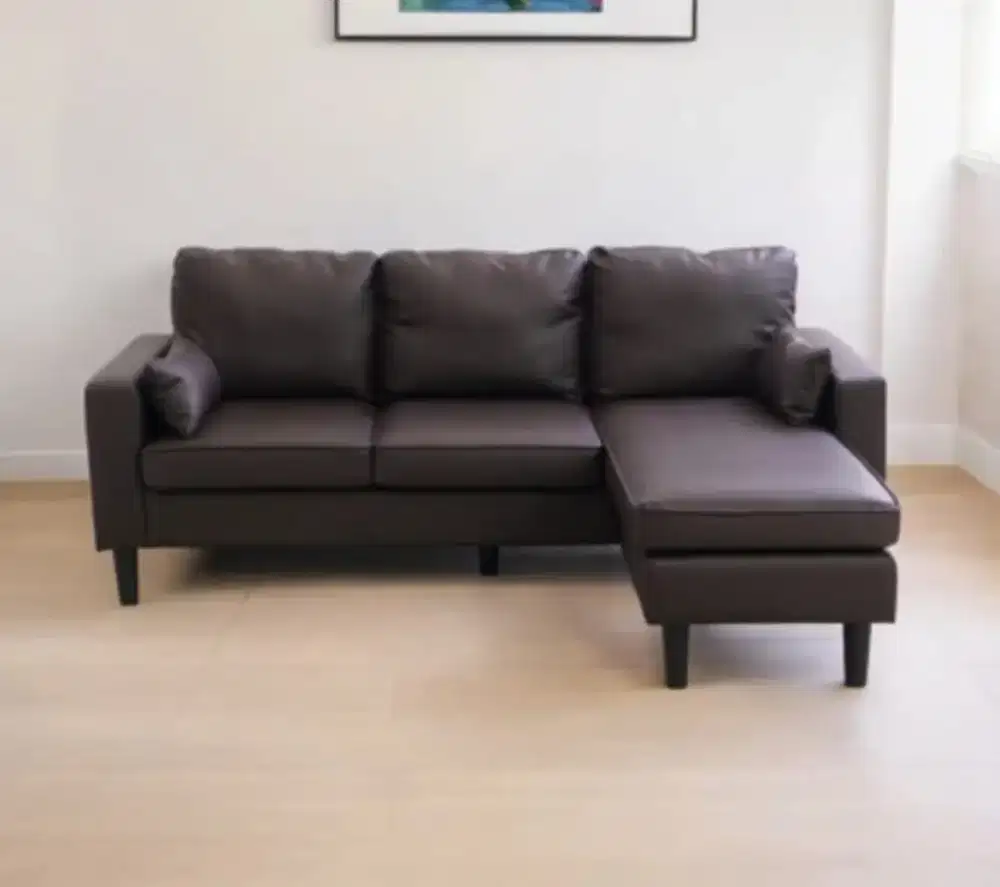 Sofa l cokelat selma