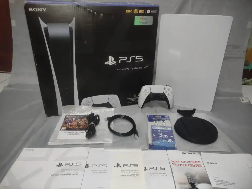 PS5 FAT DIGITAL EX Garansi Indo Seri CFI 1218 Fullset