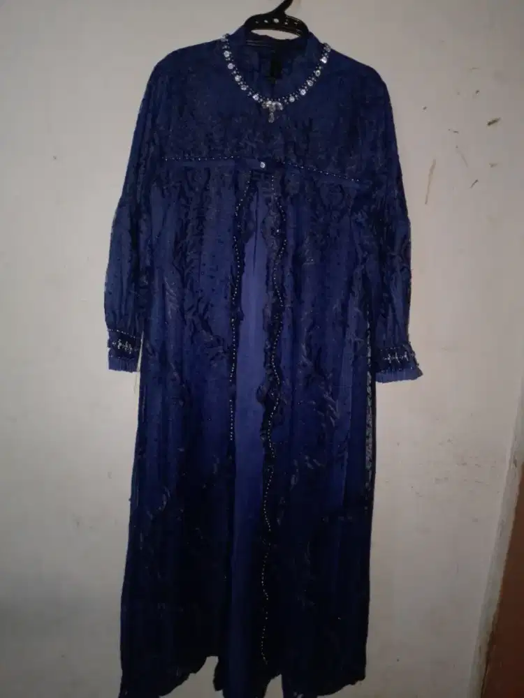 dijual baju gamis brukat cocok untuk kondangan dan arisan
