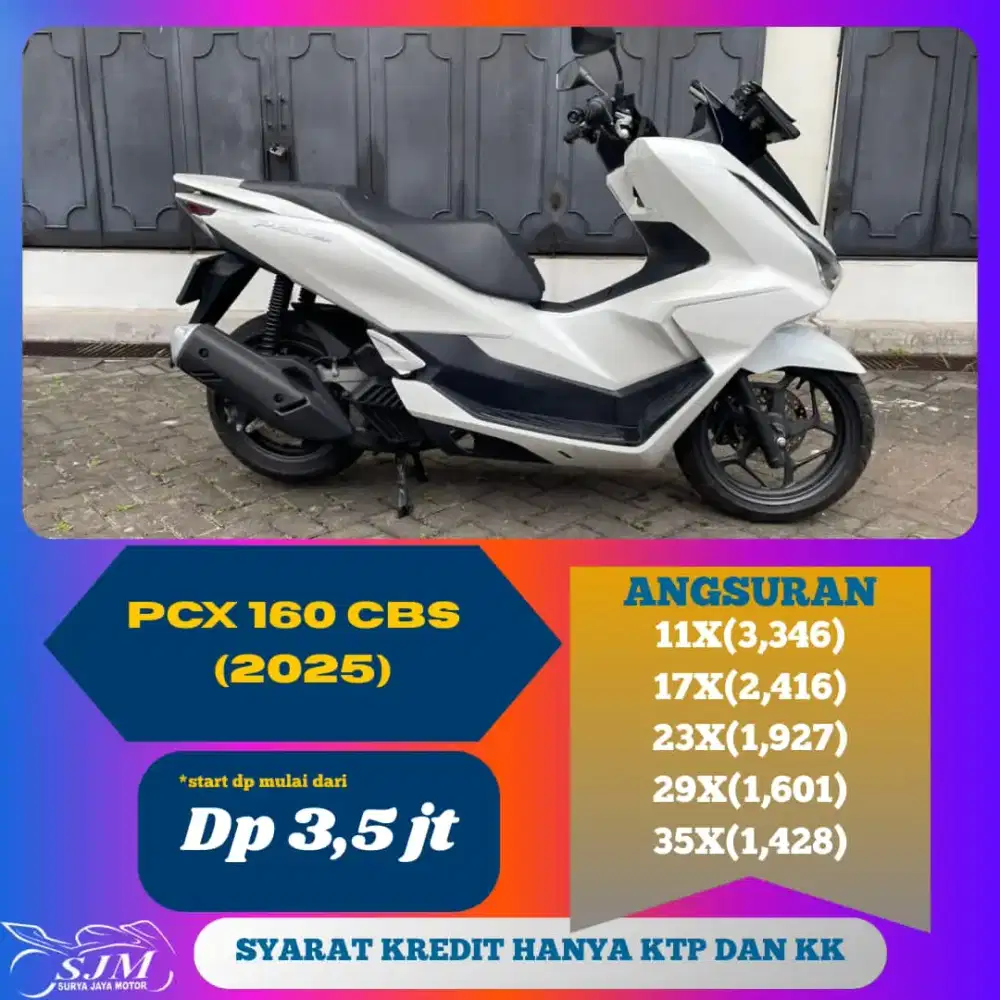 HONDA PCX 160 CBS 2025 KONDISI MANTAPP