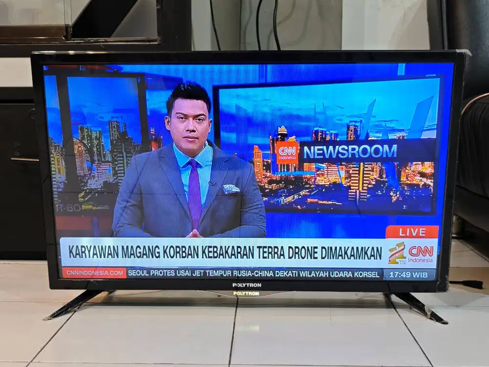LED TV Polytron 32 Inch PLD32D7520 Layar Jernih Normal No Minus Murah