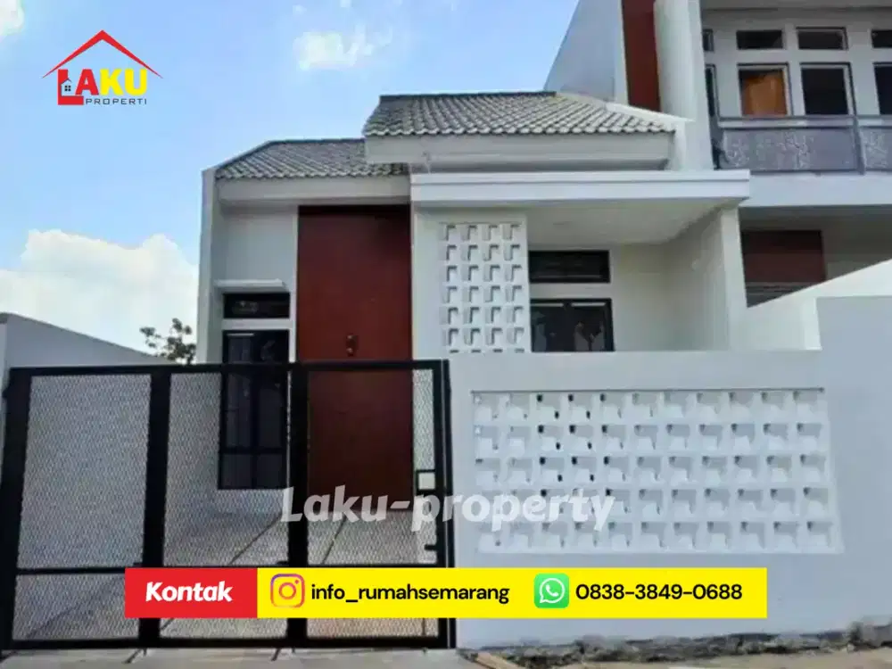 Rumah Custom Design Mulawarman Tembalang | Dekat UNDIP & Exit Tol.