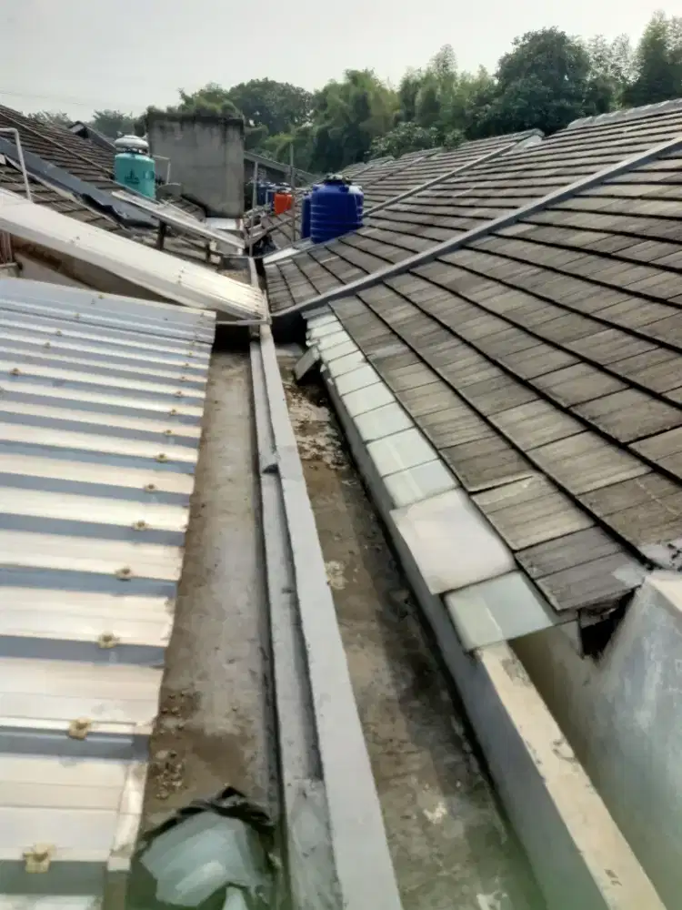Tukang atap bocor ganti atap rumah renopasi