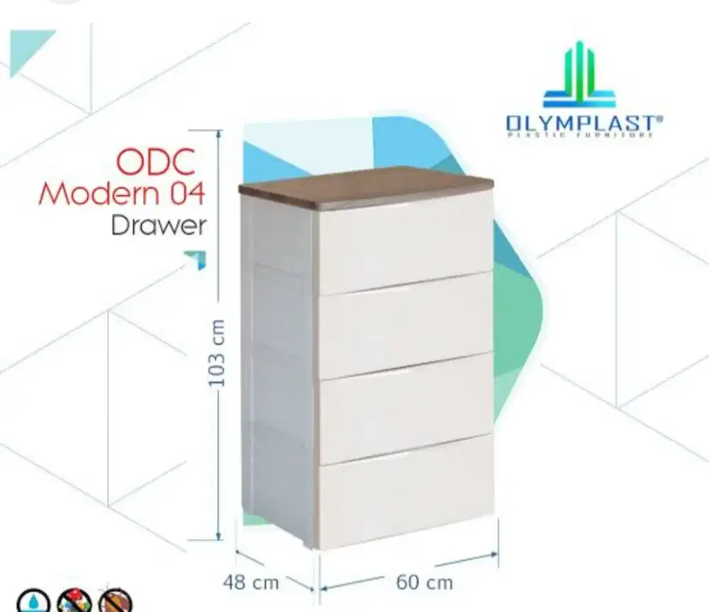 Harga promo Laci Odc 04 Olymplast