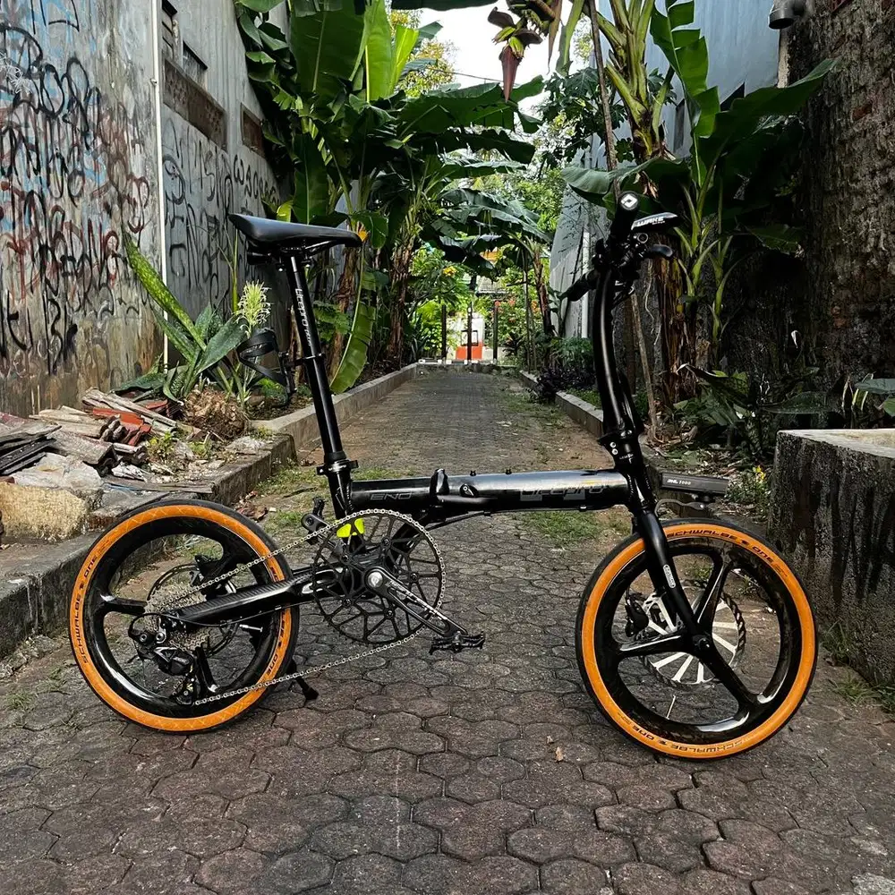 Sepeda Lipat LITEPRO Eno disc brake 16 inch 349 WS Carbon