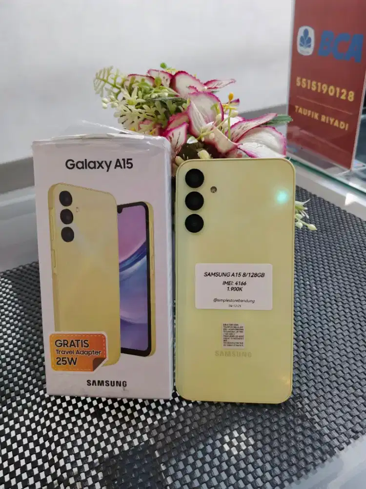 DI JUAL HP SAMSUNG A15 BASIC KREDIT & TUKER TAMBAH