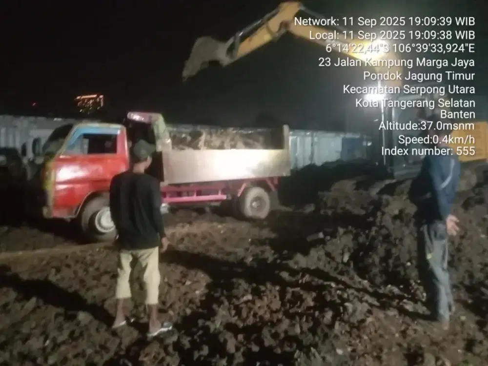 Jasa buangan limbah proyek , merial proyek & Buangan fonitur .