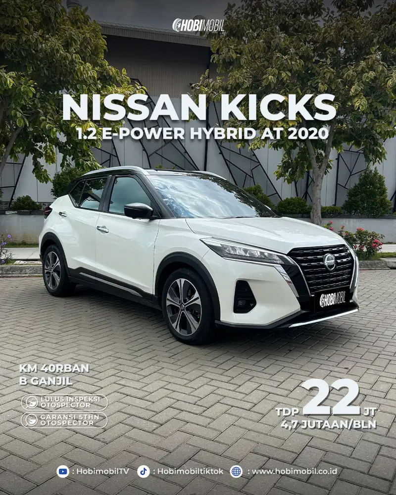 Nissan kicks 1.2 E fower hybrid at 2020