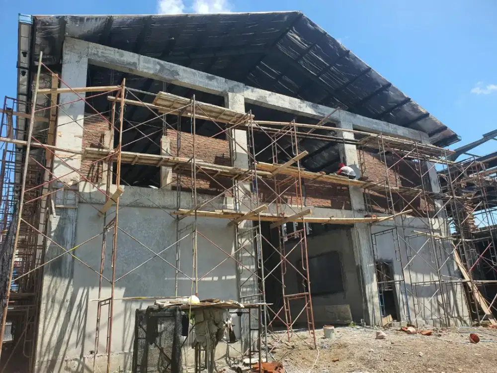 Bagunan sipil dan baja untuk shorum hewan gudang pakan hewan