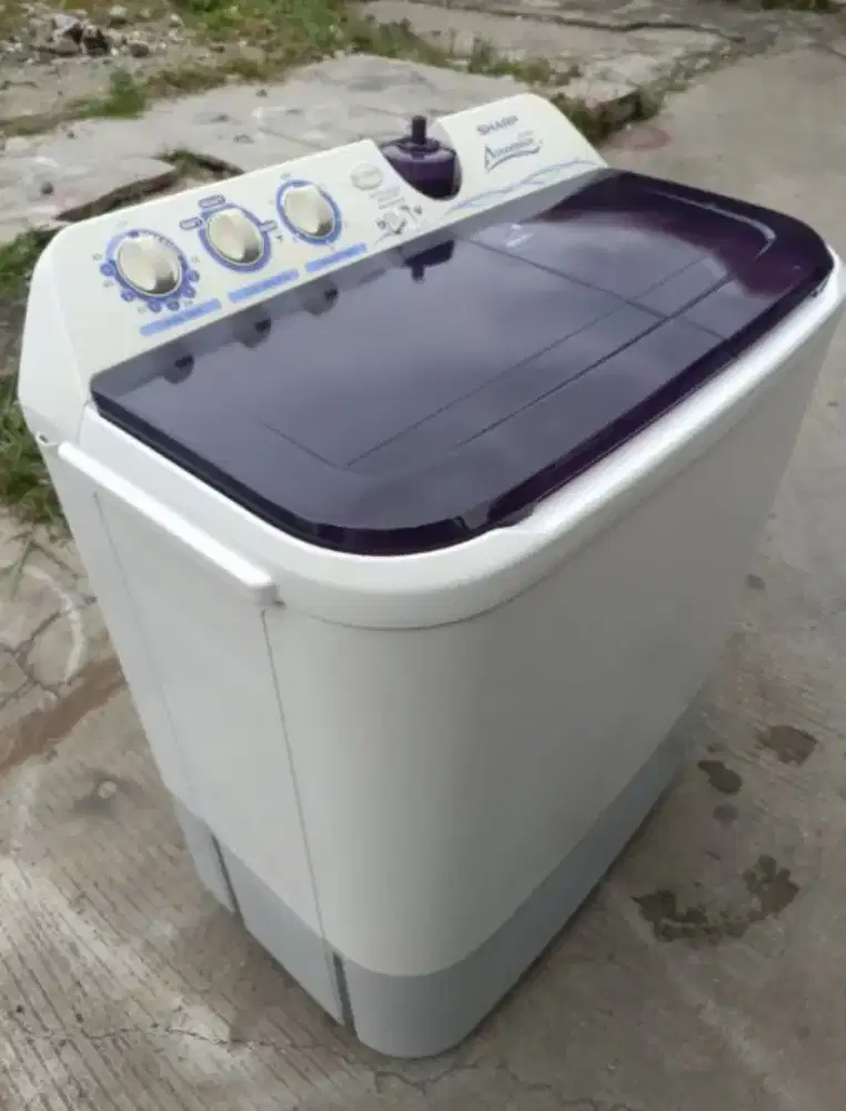 Mesin cuci Sharp 9kg normal siap pakai