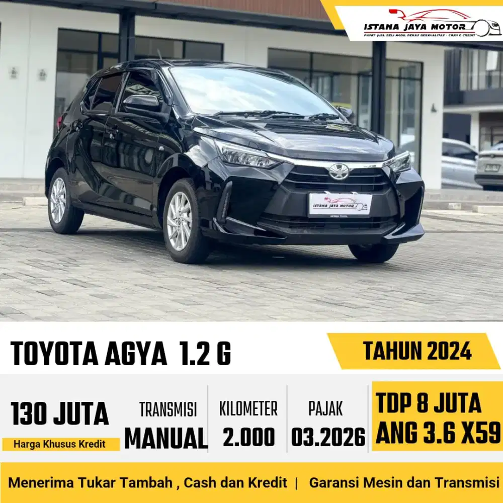 Toyota Agya G MT 2024