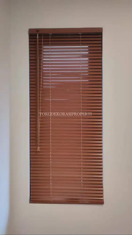 Custom Pasang Wooden Blinds