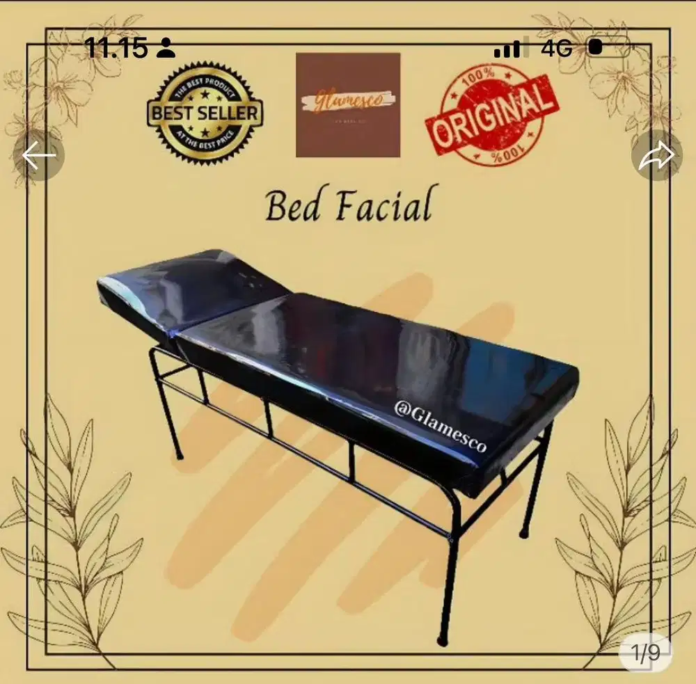 Jual bed facial ranjang
