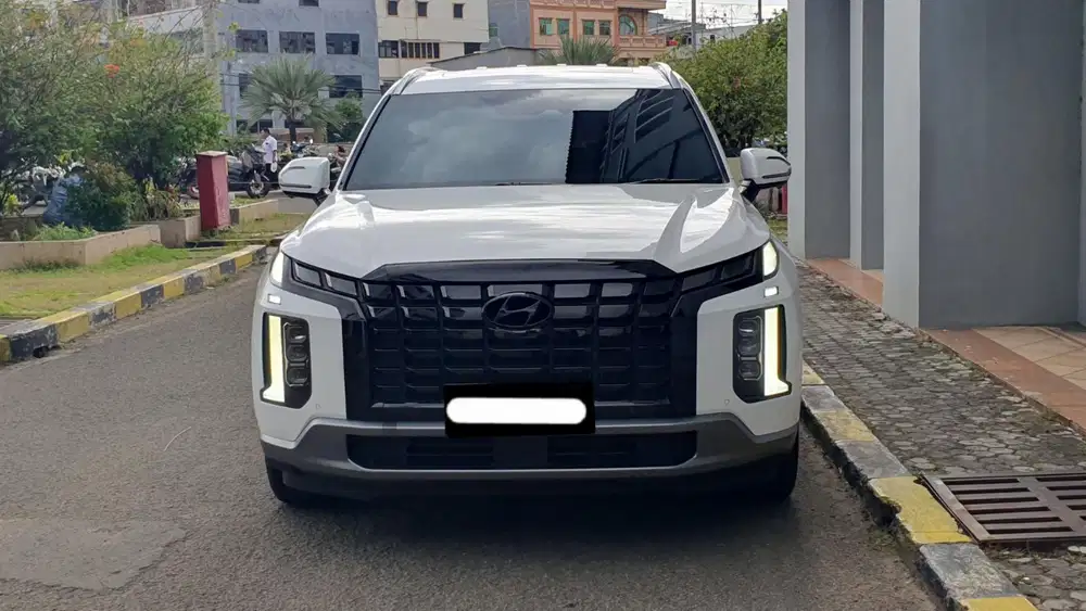 Km20rb hyundai palisade signature 4x4 awd 2023 putih pajak panjang