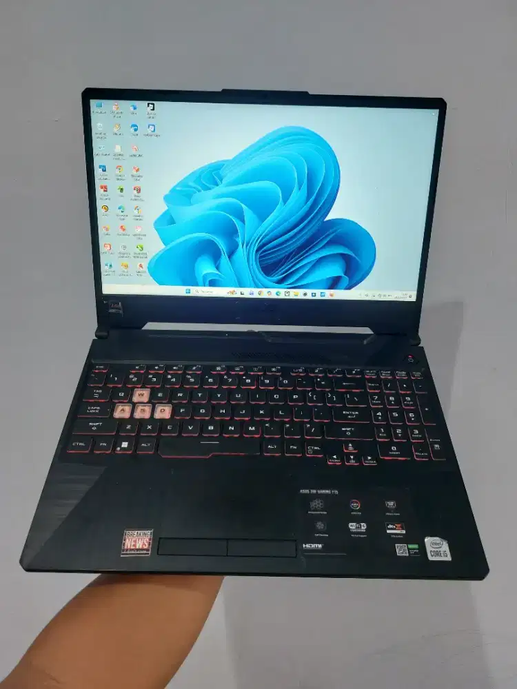 Laptop Asus FX506LH Core i5-10300H GTX 1650 Fullset mulus