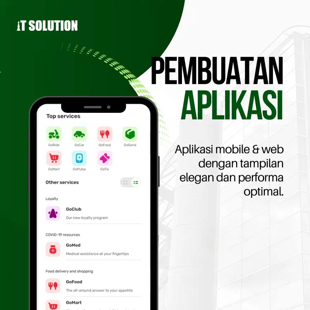 Pembuatan Aplikasi Android dan iOS di Sleman