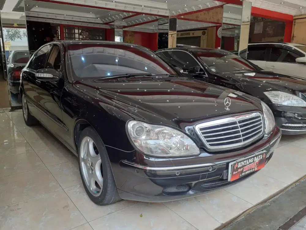 MERCY S320 AT 2001 SUNROOF BLACK / MODEL THN 2002 (BINTANG MOTOR)