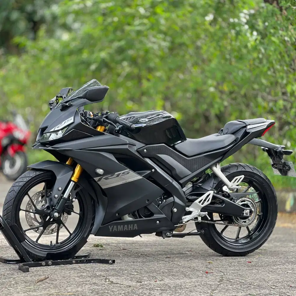 YAMAHA YZF R15 V3 NIK 2021 BLACK KM 300 PERAK PAJAK PANJANG FULL MULUS