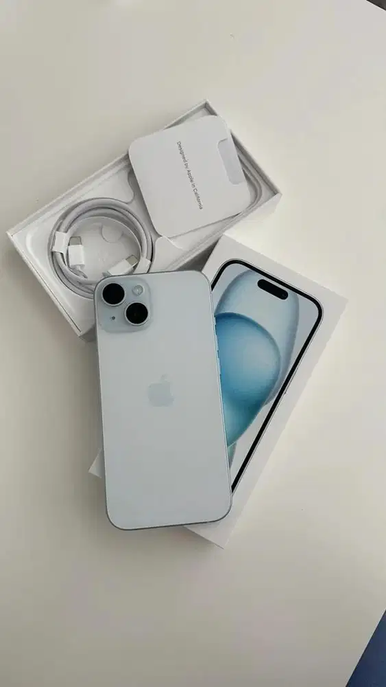 jual iphone 15plus inter 128gb likeNew
