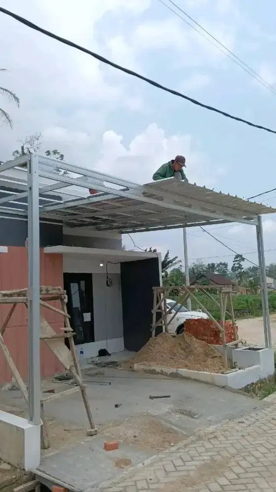 Kanopi bajaringan ganti atap rumah dll