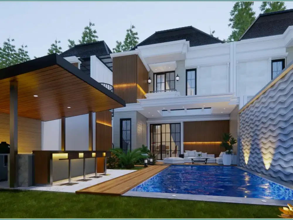 Hunian Mewah 2 Lantai Sleman Dilengkapi Private Pool Barat Kampus UMY