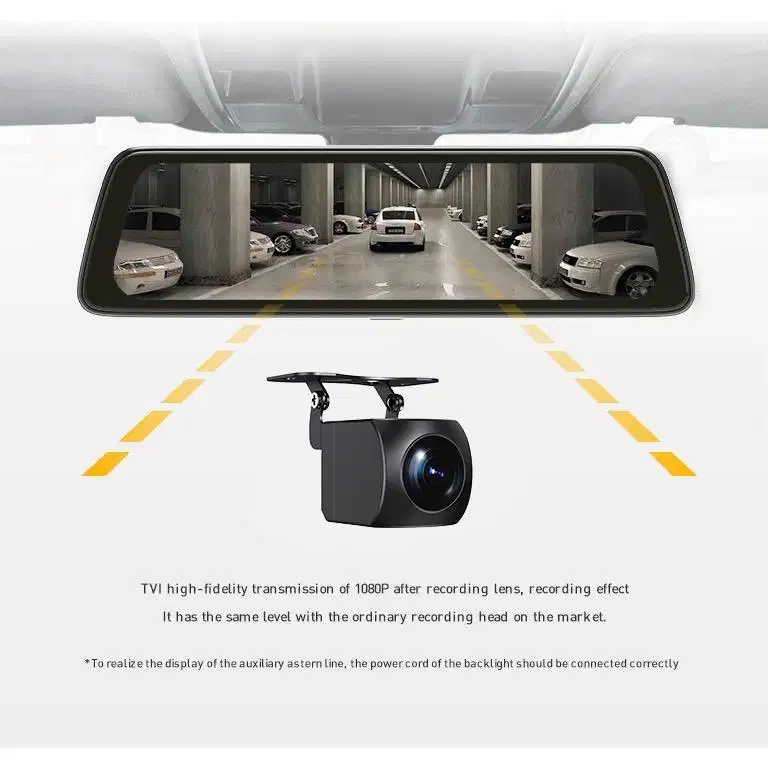 DDPAI Mola E3 Dash Cam Kamera Mundur 1440 p HD 2K 24 hours Parking