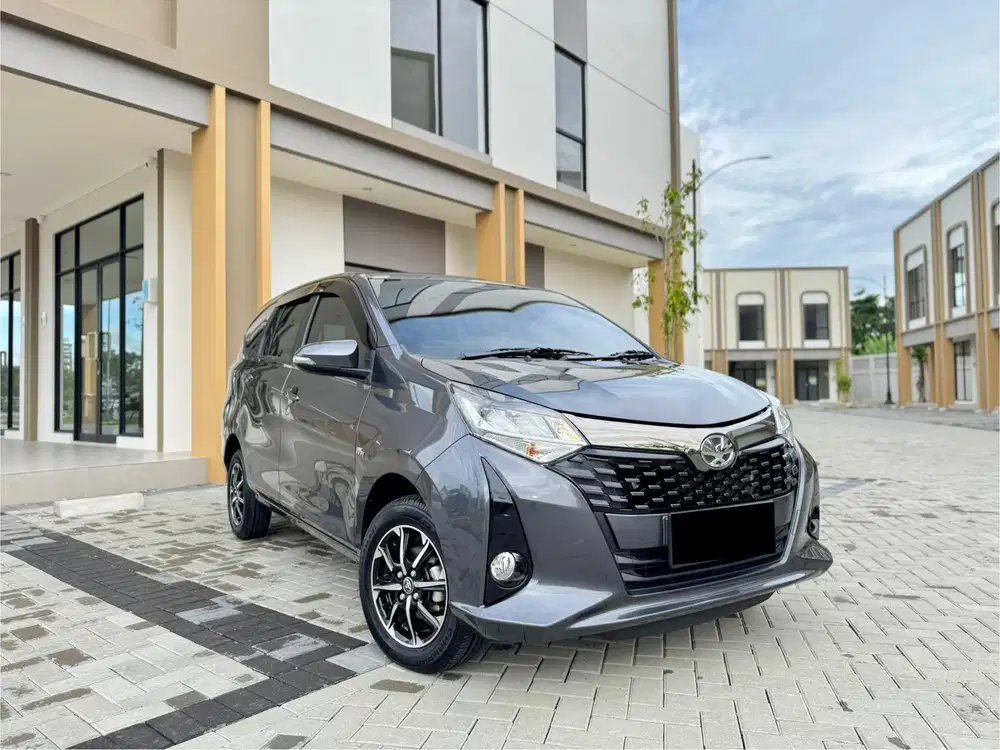 (KM 5 Ribu) Toyota Calya G Matic Facelift Abu 2024 SEPERTI BARU