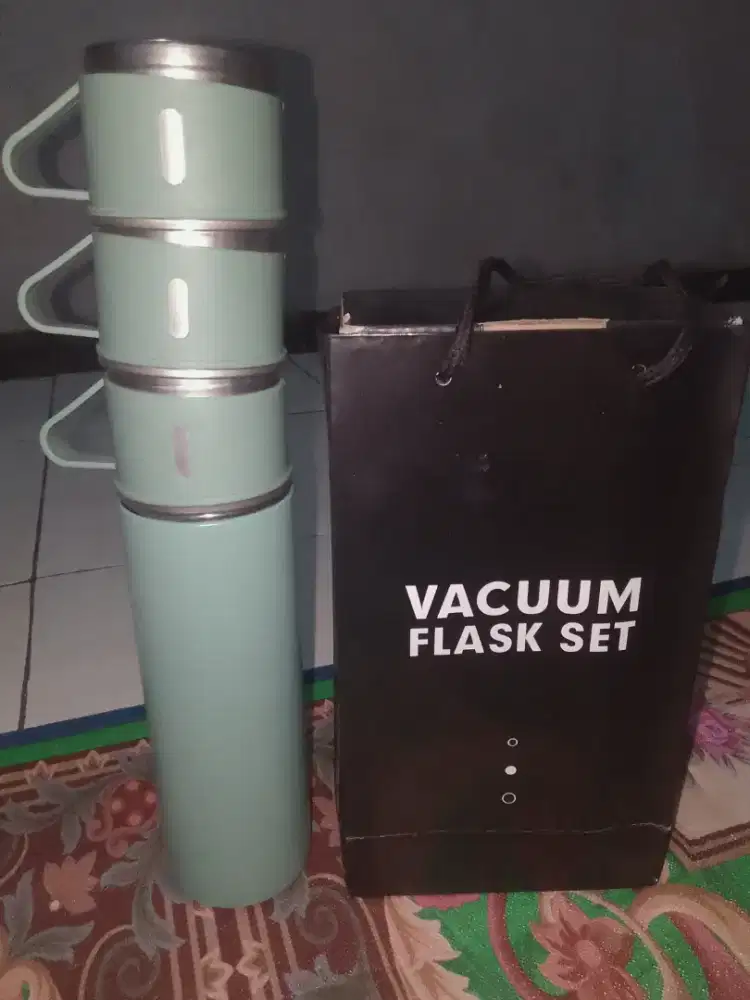 Termos Stainless / Vacuum Flask Set