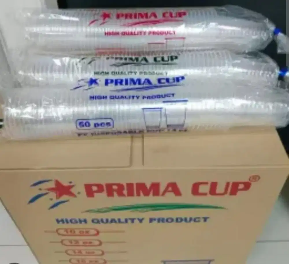 GELAS PRIMA OVAL 22 oz