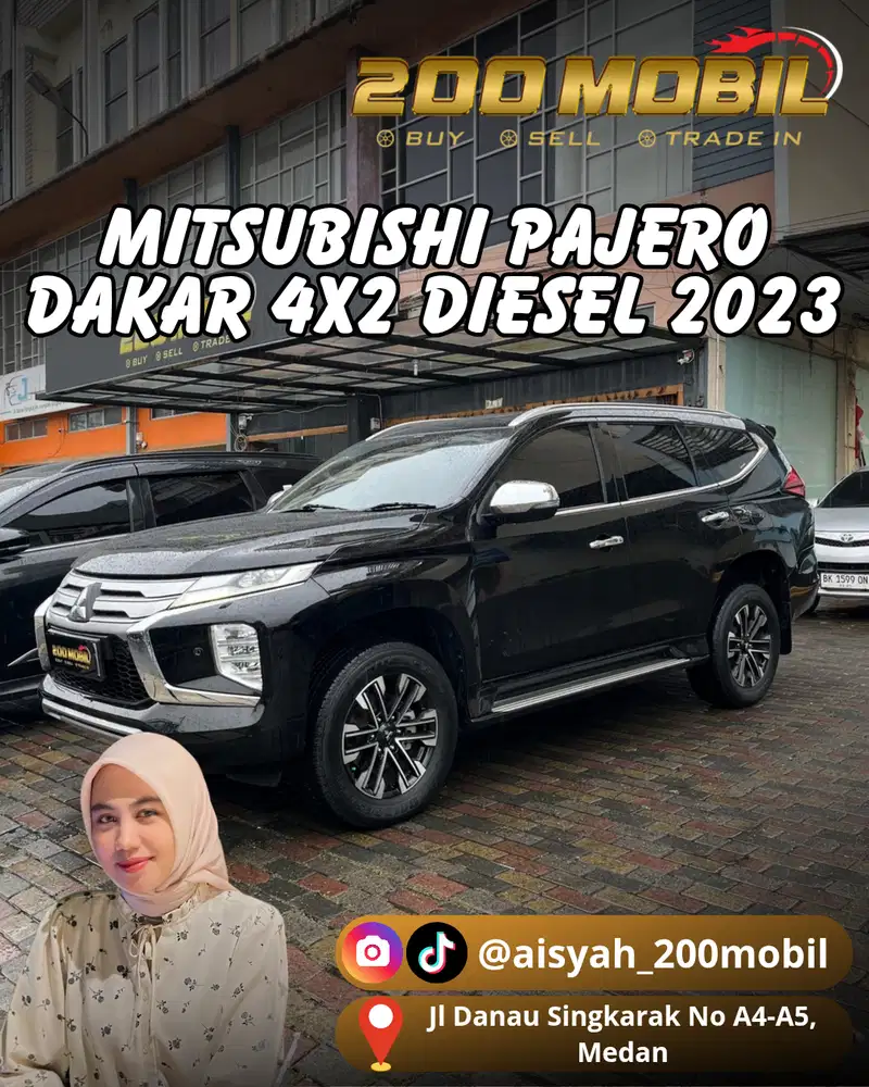 Mitsubishi Pajero Sport Dakar 4x2 2023 Diesel