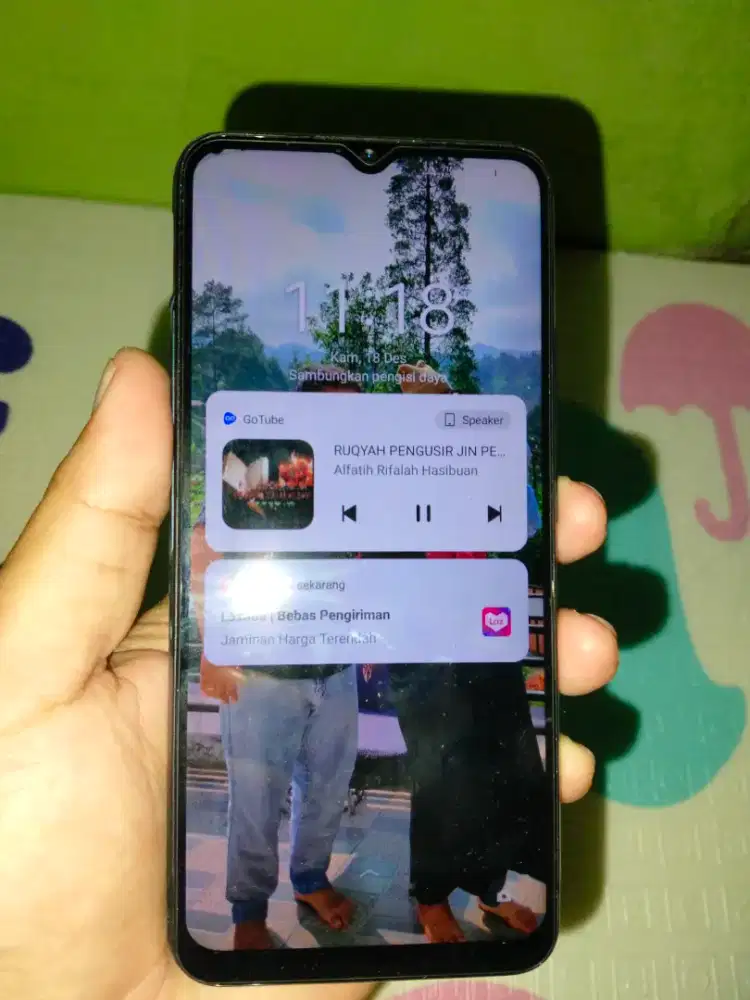 Realme Narzo 50A 4/128 Fullset Minus,,, TKP Jatijajar Depok !!!