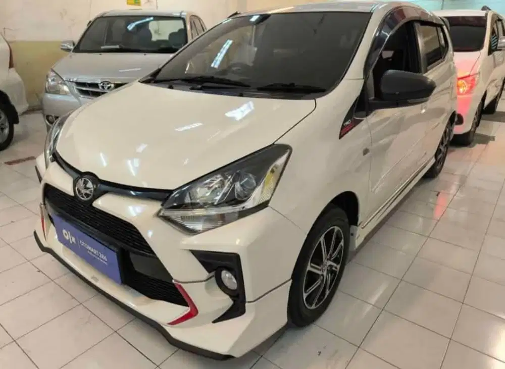 TOYOTA 2021 AGYA TRD KEYLES 1.2 M/T PUTIH OTOMART 286 KENJERAN