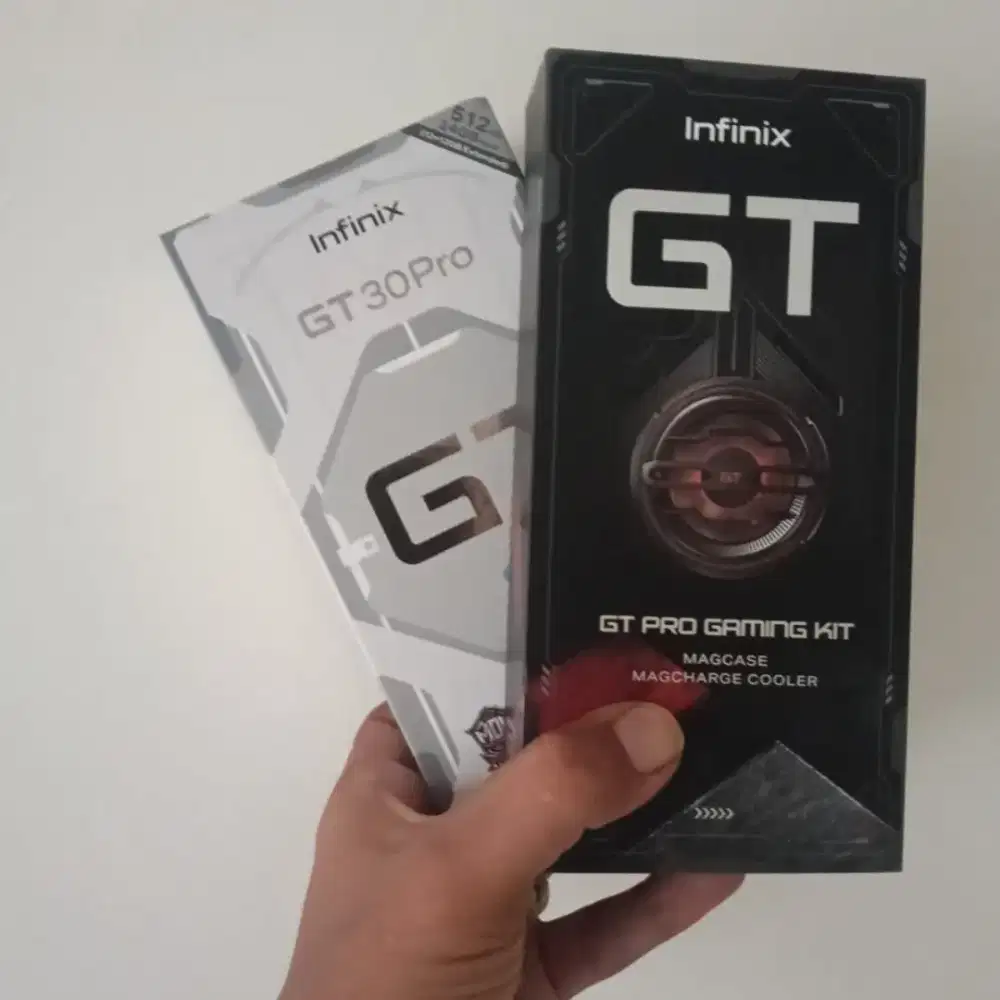Infinix GT30 Pro 12/512 Silver 2 Bulan Pakai