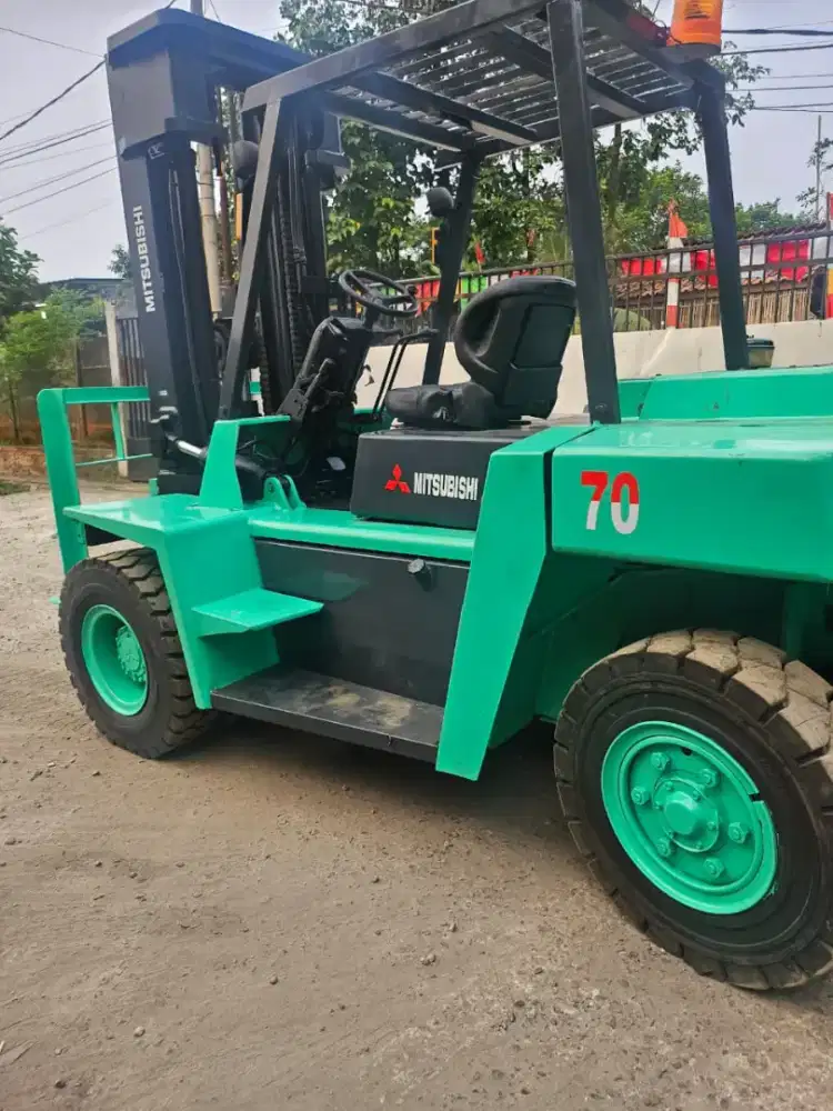 Jual Forklift bekas 7 Ton Mitsubishi 2014