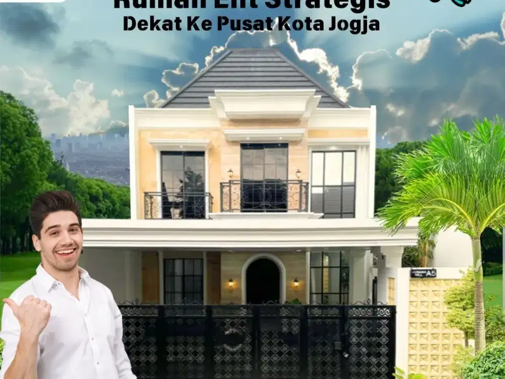 Dijual Rumah Mewah Yogyakarta SHM Dalam Cluster Premium Fasilitas Lengkap Sleman