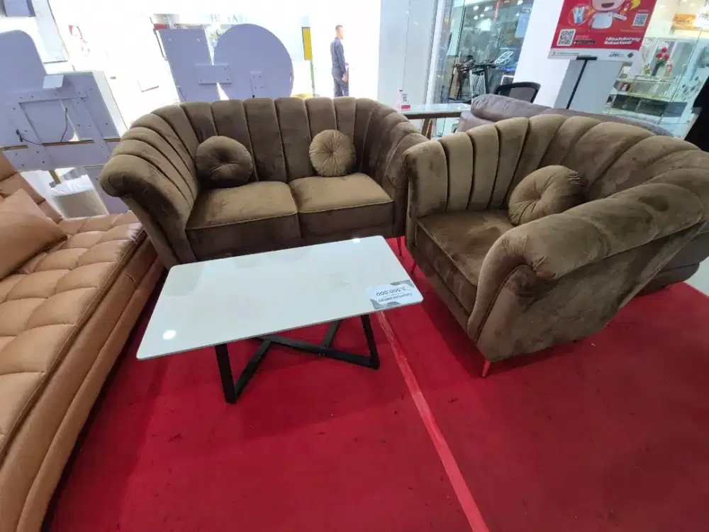 SOFA TERBARU PROMO CREDIT BUNGA 0% FREE 1KALI CICILAN