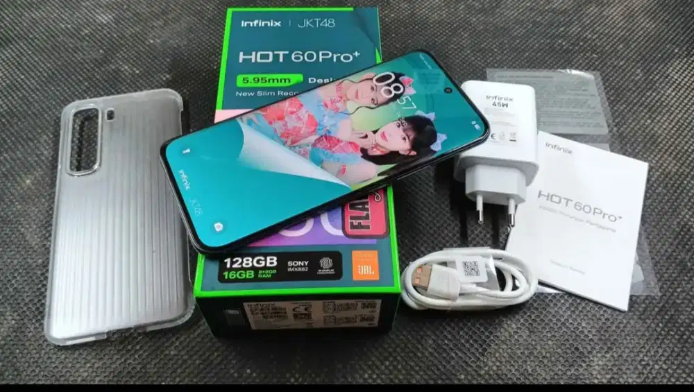 Infinix Hot 60 Pro Plus 8/256 GB - Hitam