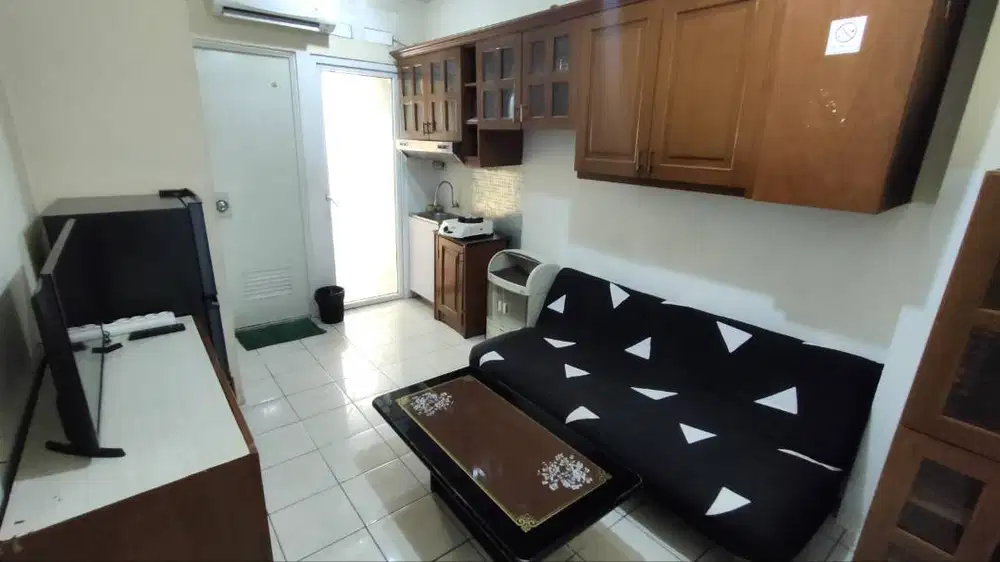 Sewa Apartemen Green Pramuka Faggio 2BR Lt 8 Lantai Rendah Pemilik
