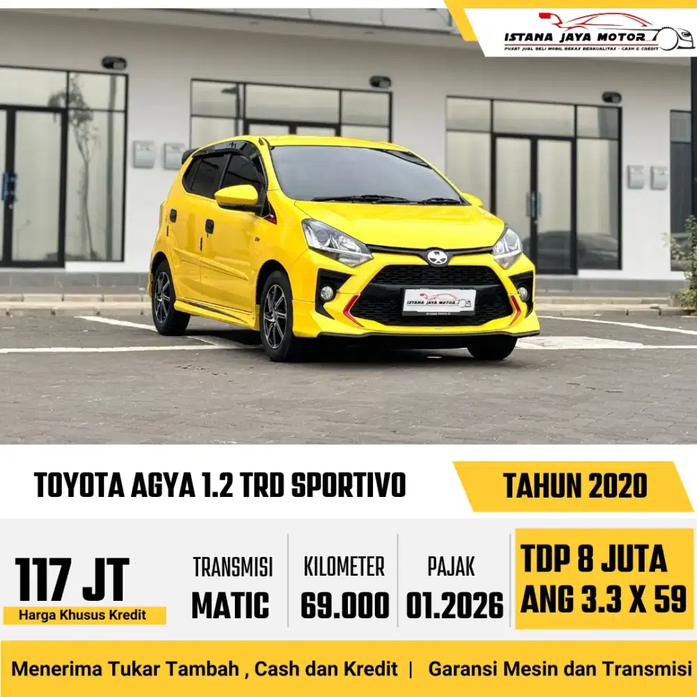 Toyota Agya 1.2 S TRD AT 2020