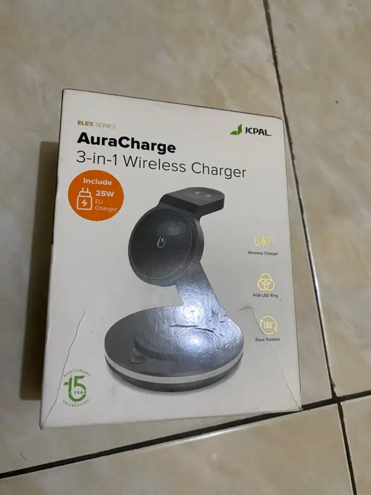 CARGER WIRELESS 3in 1 JCPAL AURA