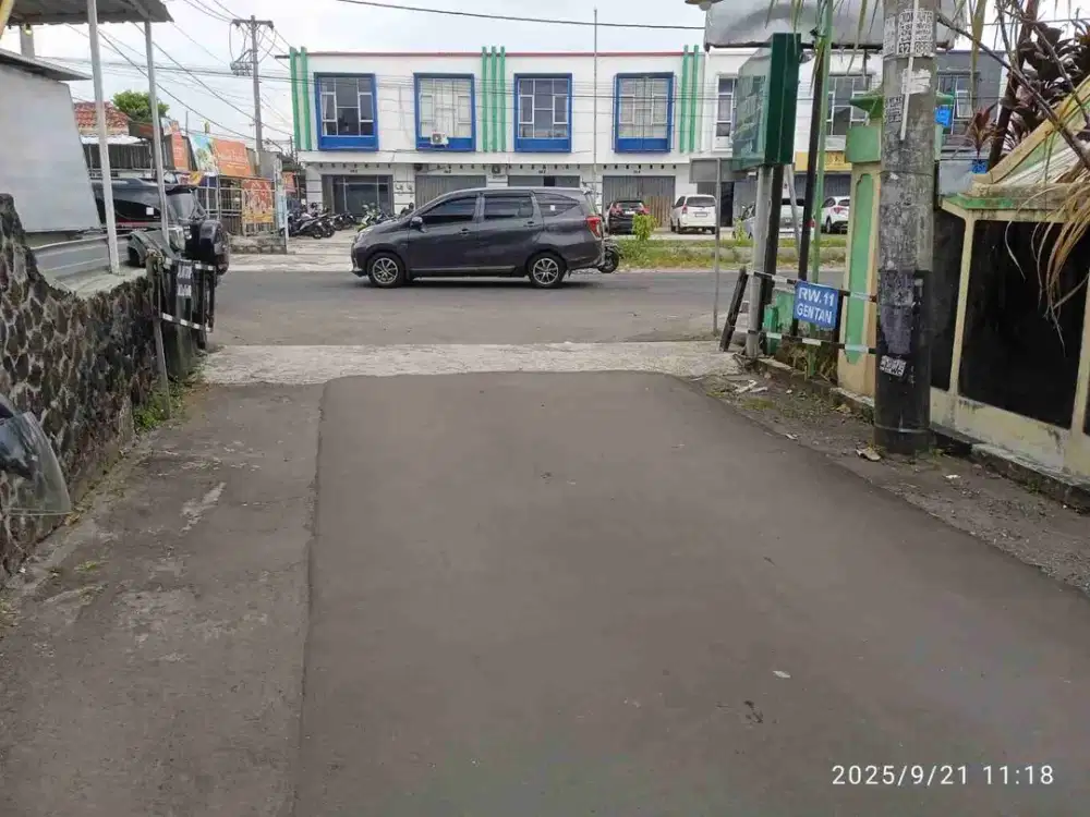 DIJUAL TANAH STRATEGIS +BANGUNAN CUMAN HITUNG TANAH AJ JARANG ADA GENTAN JAKAL KM 10